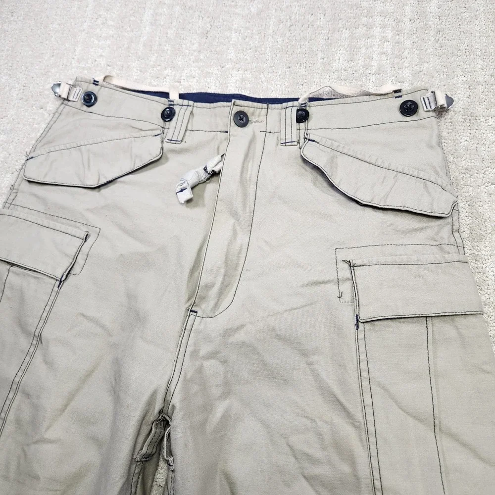 Vintage No Boundaries Cargo Pants Men 32x32 Baggy Paratrooper Wide Leg Y2K Trip - Picture 9 of 15